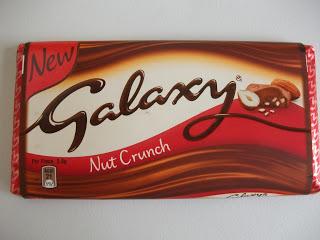 New! Galaxy Nut Crunch Bar Review