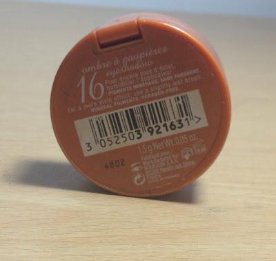 Bourjois Little Round Pot Eyeshadow Orange Epice Swatches