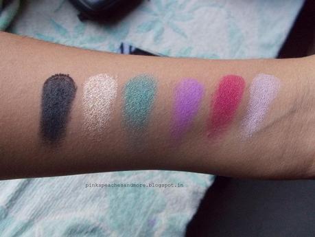 MUA Glamour Nights Eye shadow Palette| Review and Swatches