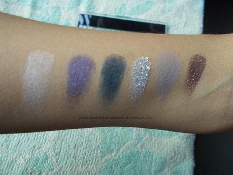 MUA Glamour Nights Eye shadow Palette| Review and Swatches