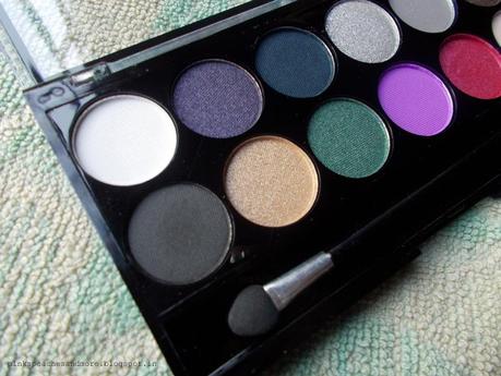 MUA Glamour Nights Eye shadow Palette| Review and Swatches