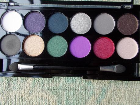 MUA Glamour Nights Eye shadow Palette| Review and Swatches