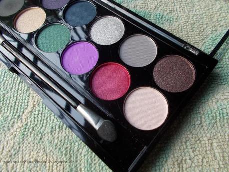 MUA Glamour Nights Eye shadow Palette| Review and Swatches