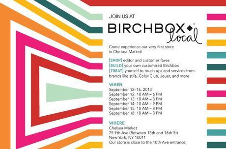 FREE EVENT NYC: You're Invited to Explore Birchbox Local, Sept 12th –16th