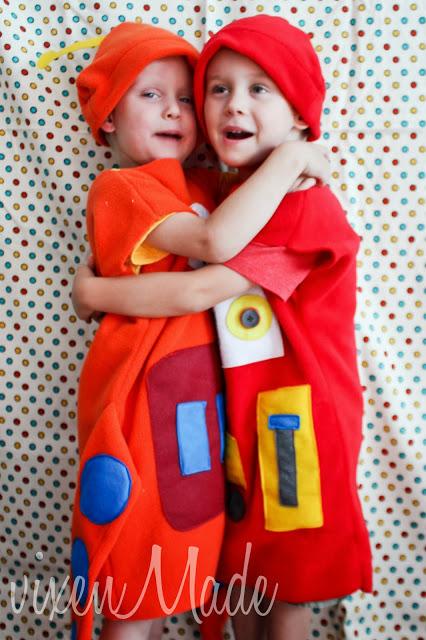 Easy Fleece Halloween Costumes