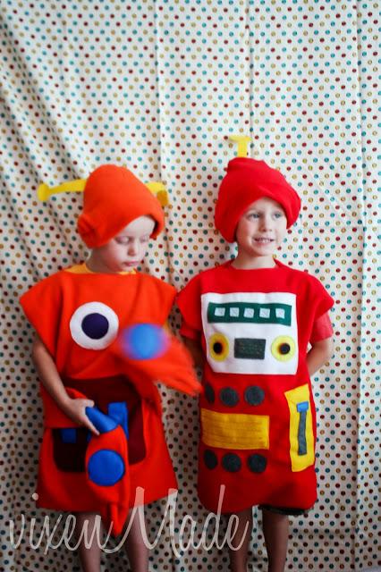 Easy Fleece Halloween Costumes