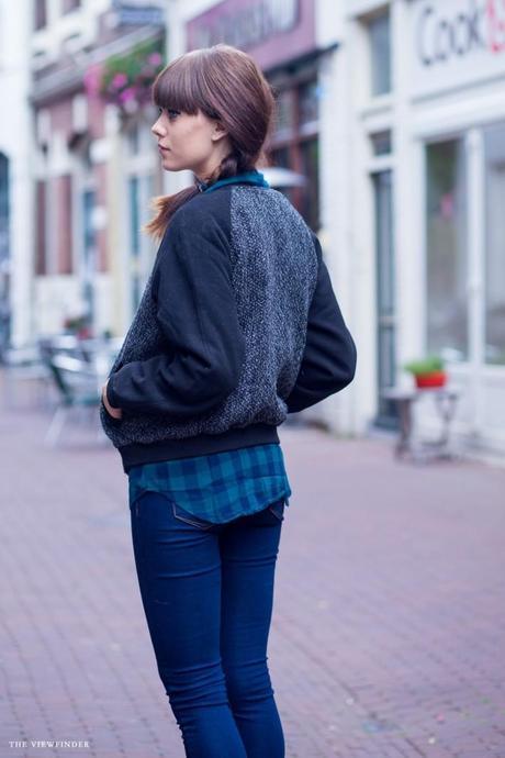 jennyfer tweed bomber jacket jeggings