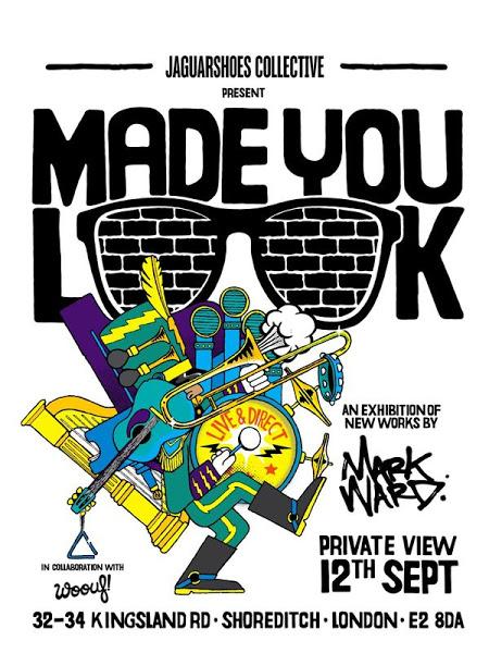 JaguarShoes Collective present Made You Look Exhibition by Mark Ward