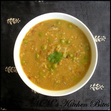 Bhaja Muger Dal/ Bengali Roasted Mung (Moong) Lentils...lunch is served!!