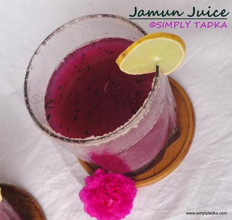 Jamun Juice/ Kala Khatta