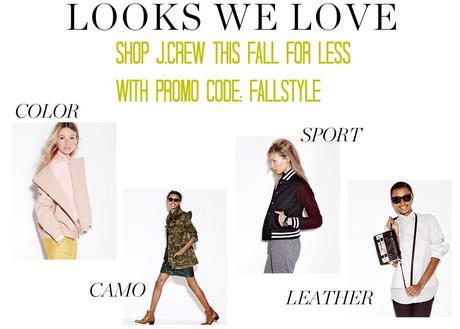 j. crew promo code free ship covet her closet blog celebrity fashion gossip trends fall 2013 diy
