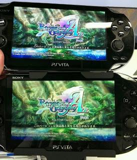 S&S; News:  Photo comparison of OLED Vita screen and the new LCD emerges