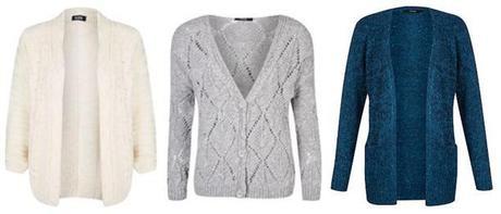 autumn winter 2013 fashion trend chunky knit jumpers and cardigans from george at asda