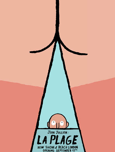 Jean Jullien - La Plage At Beach London