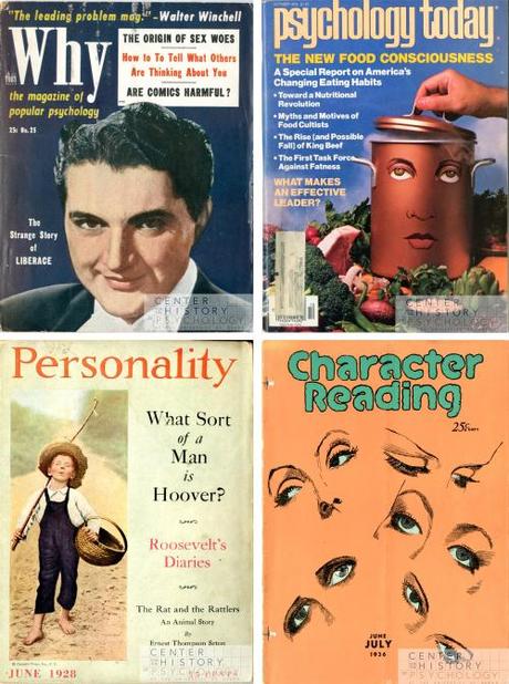 Why, 1954 Psychology Today, 1978 Personality, 1928 Character Reading, 1936