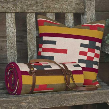 Pendleton Toss Pillow and Travel Blanket