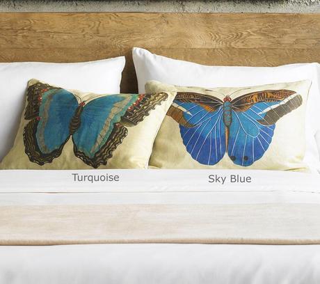 Linen Papillon Pillows