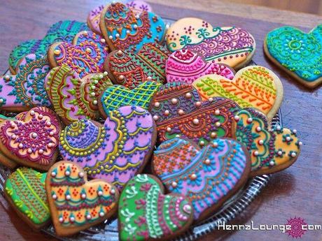 Indian Theme Decorated Cookies
