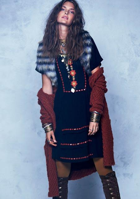 GERTRUD HEGELUND MODELS FOLK STYLE FOR FREE PEOPLE’S SEPTEMBER LOOKBOOK