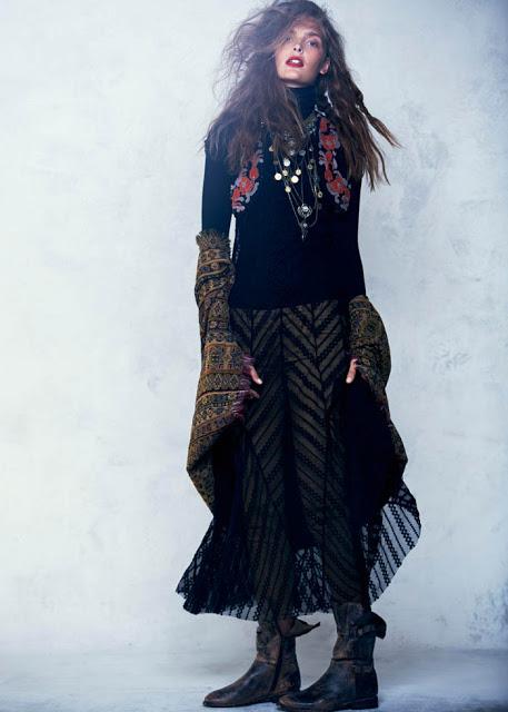 GERTRUD HEGELUND MODELS FOLK STYLE FOR FREE PEOPLE’S SEPTEMBER LOOKBOOK