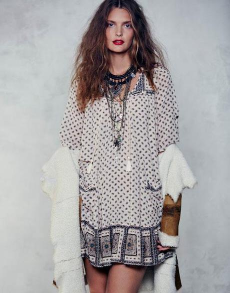 GERTRUD HEGELUND MODELS FOLK STYLE FOR FREE PEOPLE’S SEPTEMBER LOOKBOOK
