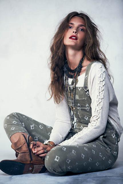 GERTRUD HEGELUND MODELS FOLK STYLE FOR FREE PEOPLE’S SEPTEMBER LOOKBOOK