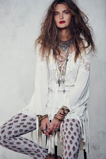 GERTRUD HEGELUND MODELS FOLK STYLE FOR FREE PEOPLE’S SEPTEMBER LOOKBOOK
