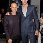 Alexander Skarsgard at the Calvin Klein Show