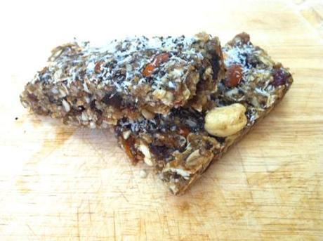 No-Bake Granola Bars (gluten-free, low sugar)