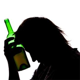 Alcohol is not a good way to deal with depression/mania