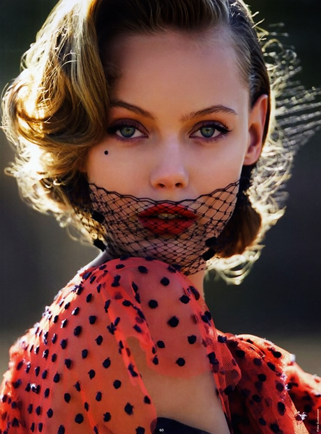 yourstyleforecast:

Frida Gustavsson by Hans Feurer for...