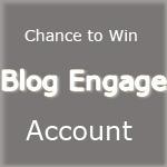 Giveaway - Win a Blogengage Standard Account