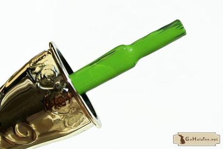 Peripera Rose Nail GR302 Vanilla Green Nail Color Review