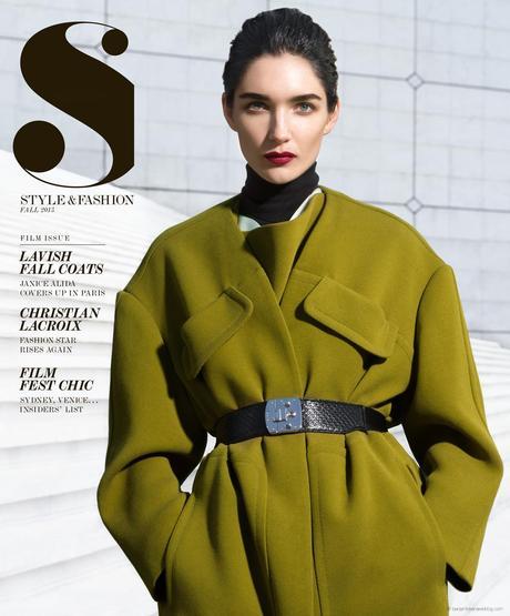 Janice Alida for the cover of S Style & Fashion © Benjamin Kanarek