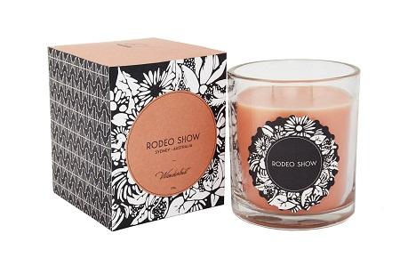 Wanderlust a signature candle by Rodeo Show