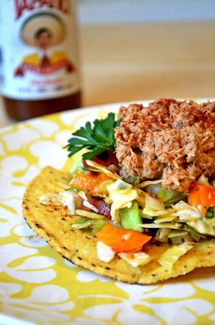 dinner, recipes, ideas, tuna, mexican, tostada