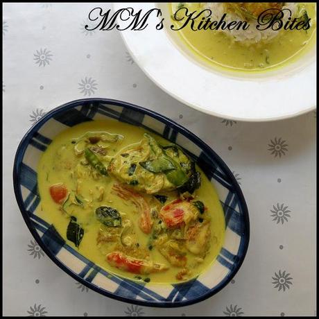 Meen Molee/Fish Molee/Kerala style fish curry cooked with coconut milk ...Annie's Song!!!