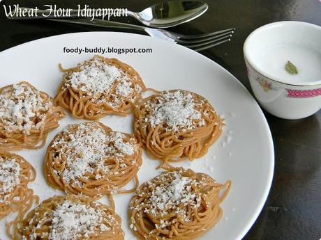 WHEAT FLOUR IDIYAPPAM | GODHUMAI IDIYAPPAM | HEALTHY BREAKFAST DISH