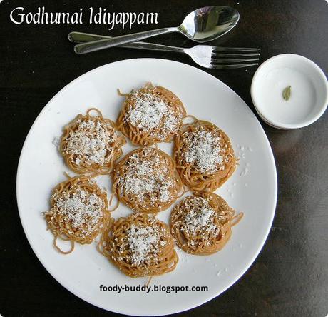 WHEAT FLOUR IDIYAPPAM | GODHUMAI IDIYAPPAM | HEALTHY BREAKFAST DISH