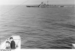 Bismark from Prinz Eugen (Credit: Wikipedia)