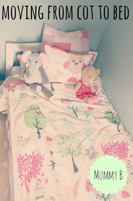 Transitioning from cot to bed Transitioning from cot to bed