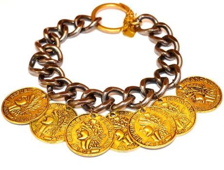 Dale Grey Vintage Coin Bracelet Dale Grey Vintage Coin Bracelet