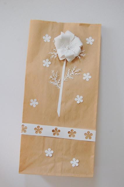 Dress up your gift bags or great idea for scrapbookers