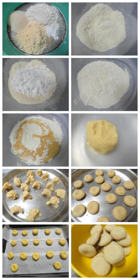 Nan Khatai/  Indian Butter Cookies