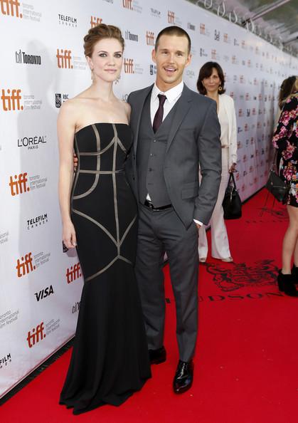 Ryan Kwanten and Sara Canning at the Right Kind of Wrong Premiere in Toronto Jemal Countess Getty Images 2