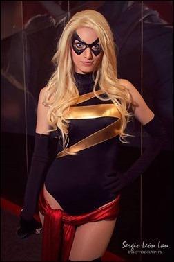 Katie George as Ms. Marvel (Photo by Sergio Leon Lau Photography)