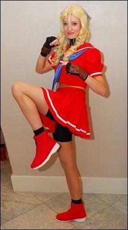 Katie George as Karin Kanzaki from Street Fighter Alpha 3 (Photo by Paul Tien)