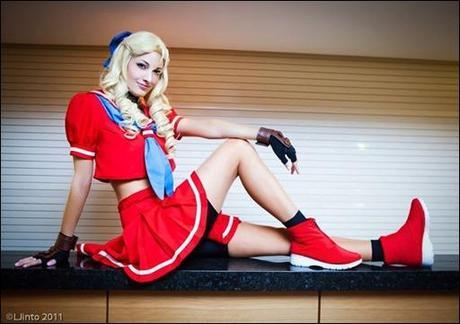 Katie George as Karin Kanzaki from Street Fighter Alpha 3 (Photo by LJinto)
