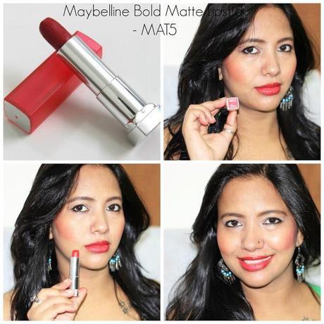 Maybelline Bold Matte Lipstick MAT5