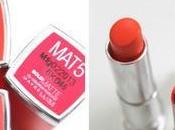 Review Swatches Maybelline Bold Matte Lipsticks (MAT2, MAT3, MAT4 MAT5)